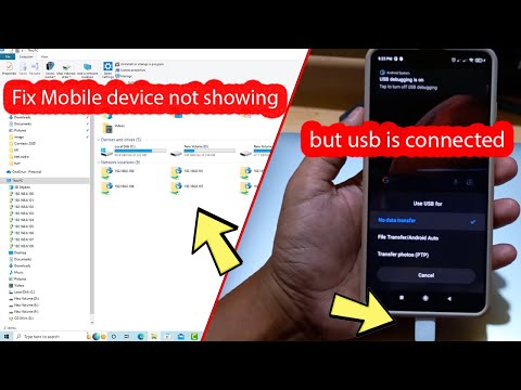 Fix xiaomi phone not connecting to pc via usb
