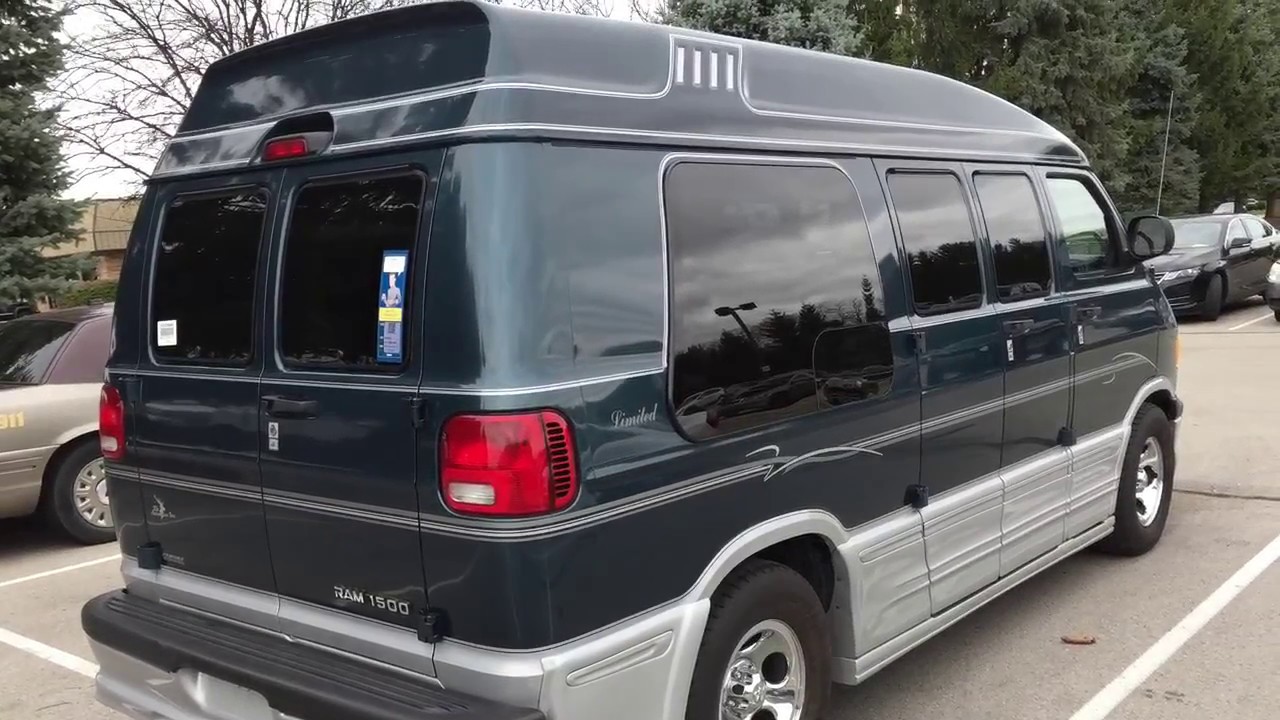 dodge ram van conversion high top