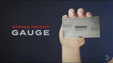 String Height Gauge: The Ultimate Measurement Tool