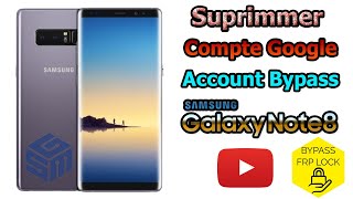 Samsung Galaxy Note 8 Frp Account Bypass / Suprimmer Compte Google  Android 9   ( 07/10/2020 )