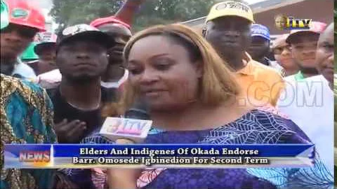 Elders And Indigenes Of Okada Endorse Barr. Omosede For Second Term