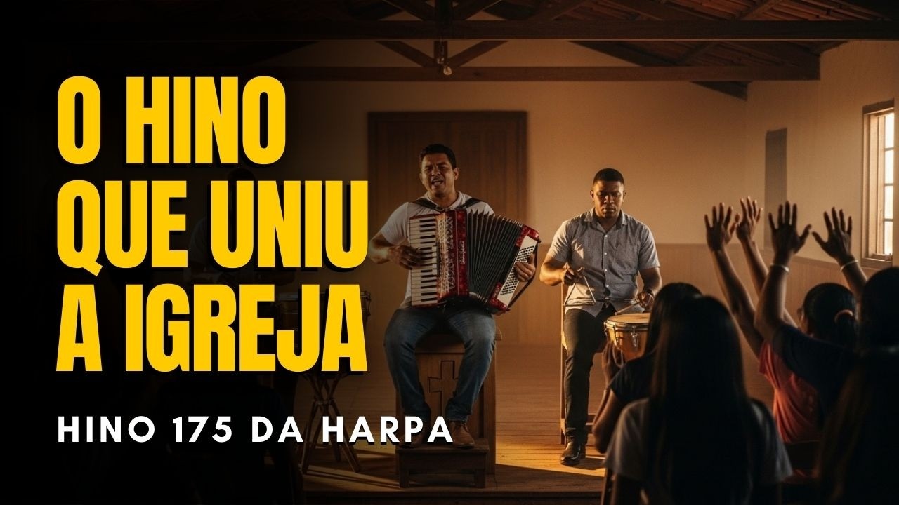 O HINO QUE UNIU A IGREJA | Hino 175 Irmãos Amados em Xote Nordestino–Harpa Cristã na Igreja Humilde