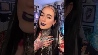 I’m visibly tattooed…