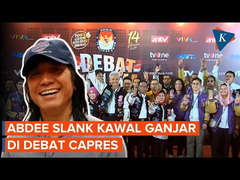 Abdee Slank Kawal Ganjar-Mahfud Saat Debat Capres Terakhir