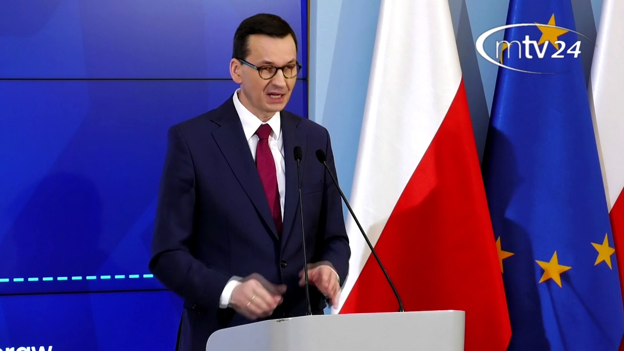 Konferencja Premiera Mateusza Morawieckiego - YouTube