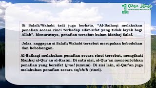 Wahabi Kurang Belajar, yang Disalahkan Malah Imam Baihaqi | KH. Muhammad Idrus Ramli