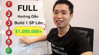 Cách mình build 1 sản phẩm từ 0 - $1,000,000 (6 bước)