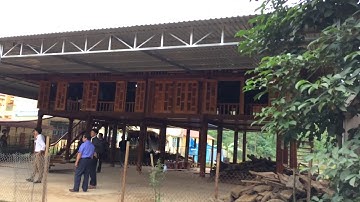 Nhà sàn 100% gỗ lý người Tày o Lục yên - Yên Bái trị giá 1 tỷ