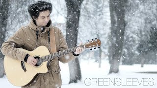 PDF Sample Greensleeves | What Child Is This? (Fingerstyle Guitar Cover) guitar tab & chords by Albert Gyorfi.