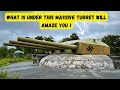 Inside one of the LARGEST WW2 gun turrets EVER. MUST SEE !