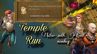 Temple Run | Plucky Pilot war with Evil monkey | cursed ball |@ temple run  screenshot 5