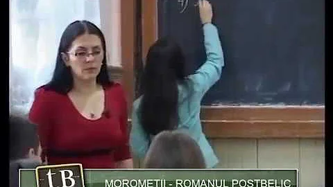 Moromeții 2 - Georgeta Popescu - TeleBAC. Română