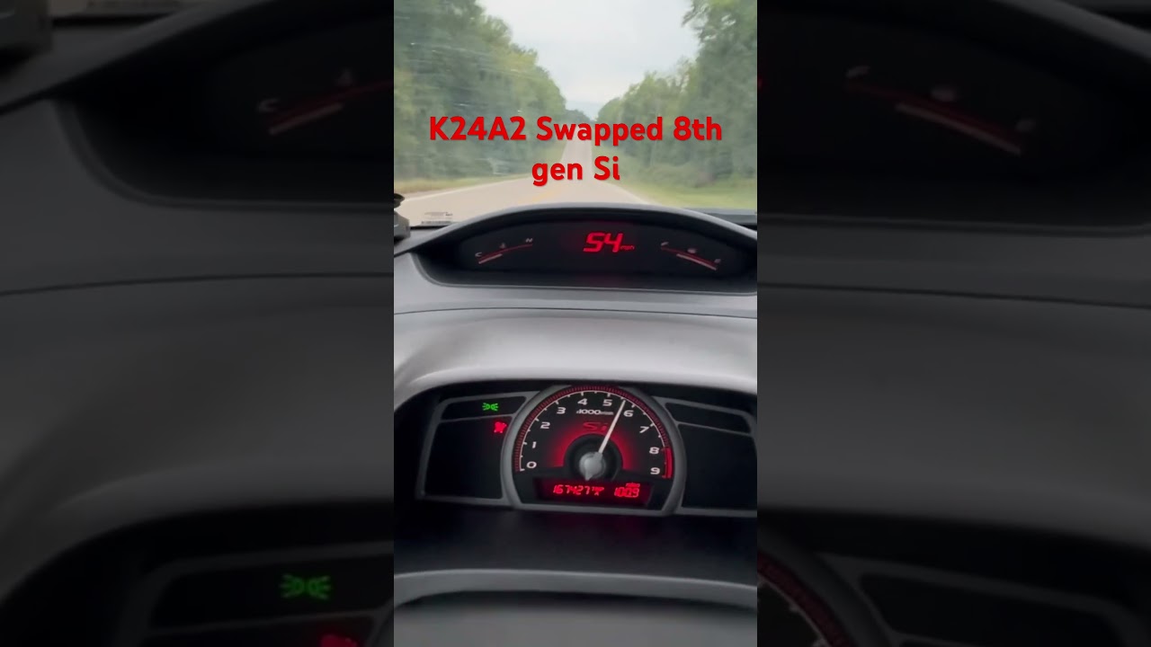 K24a2 swapped 8th gen si dyno tuned on hondata flasher. 220WHP 
