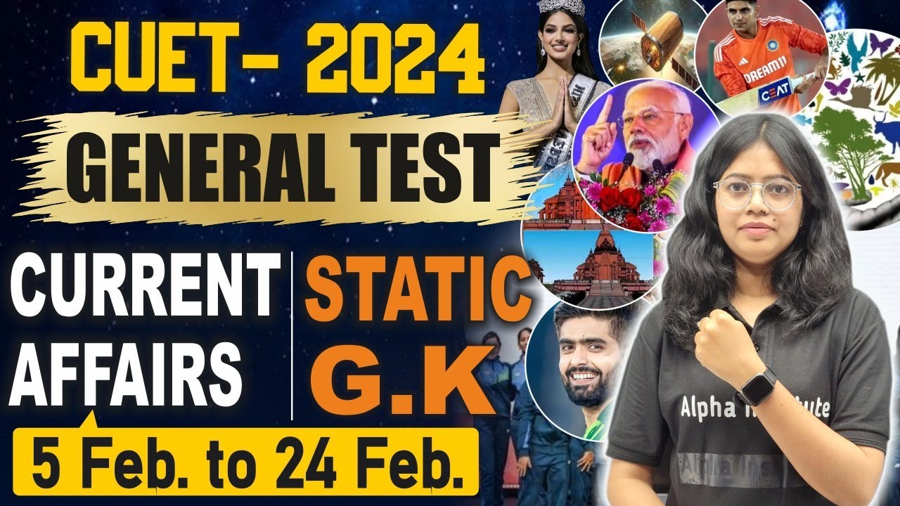 cuet weekly current affairs | cuet general test gk and current affairs ...
