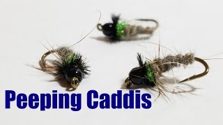 How to tie the Peeping Caddis - SIMPLE and Very Effective nymph