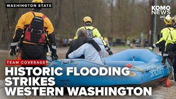 Major highways closed, evacuations, flash flood watch underway amid state emergency