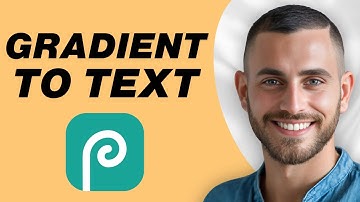 Hoe voeg je een kleurverloop toe aan tekst in Photopea | Eenvoudige handleiding