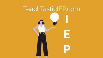 TeachTastic IEP Goal Bank