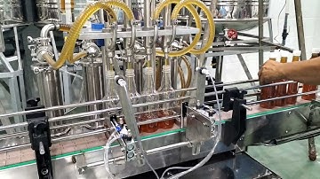 Dây Chuyền Chiết Rót Mật Ong Tự Động Cho Chai Nhựa| Máy Chiết Rót Mật Ong