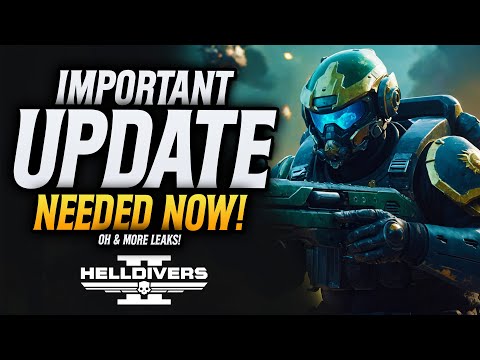 Helldivers 2 This UPDATE For Players Is Important! This Is So OP I Cant Wait!