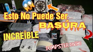 ♻️INCREÍBLE😱ESTO NO PUEDE SER BASÚRA Miren Todo este hallazgo/Dumpster Diving/Lo Que Tiran en USA