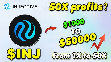 Watch How I Earn 50X Profit with Injective INJ!