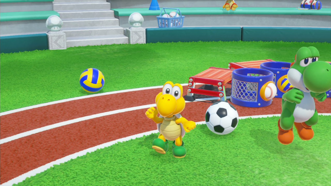 Super Mario Party - Yoshi vs Koopa Troopa vs Peach vs King Boo