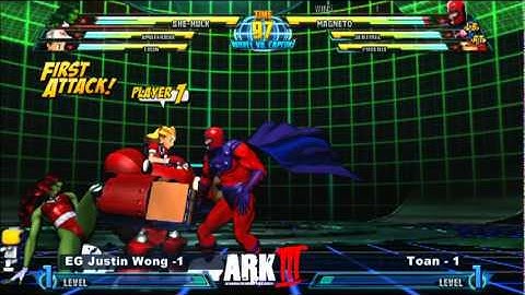ARK III - Marvel vs. Capcom 3 - EG Justin Wong vs. Toan