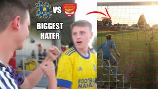 CONFRONTING MY BIGGEST HATER & PENALTY SCENES at HASHTAG UNITED vs Felixstowe *FA CUP*