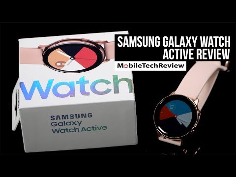 Samsung Galaxy Watch Active Review