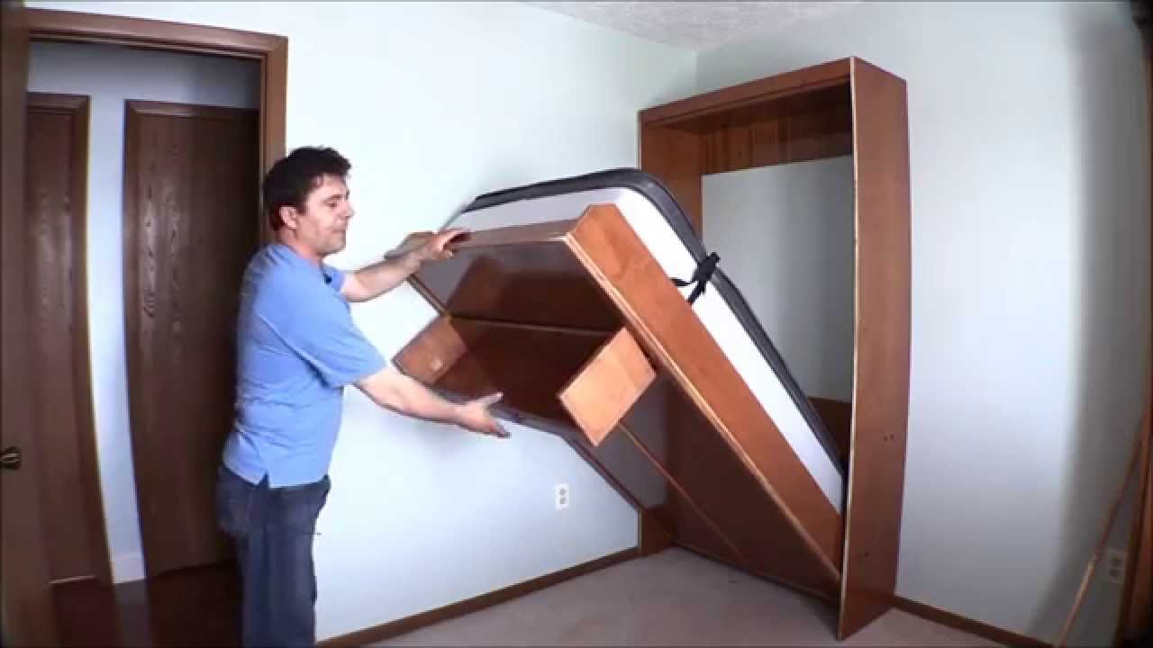 Easy Diy Murphy Bed Hardware Kit, How Do You Make A Murphy Bed Without Kit