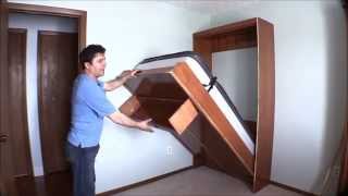 How I built my wall bed quickly and easily with Easy DIY Murphy Bed hardware kit.