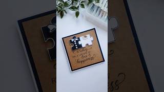 DIY ANNIVERSARY CARD IDEA #cardmaking #handmadecards #greetingcard #anniversarygift #shortsvideo