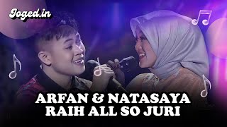 Arfan (Takalar) & Natasya (Mojokerto) - 'Lebih Dari Selamanya' Raih All SO Juri | DA 5 Fifty Fifty