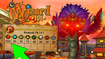 Wizard101 Level 170 Life PvP: The SURPRISE 190% Damage SUN SERPENT!