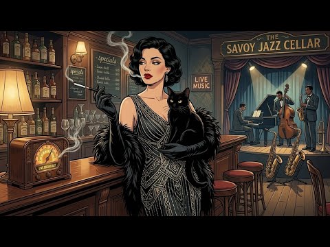 🎶 24/7 Vintage Jazz Lounge – Smooth Swing & Timeless Classics 🎷