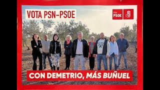 Elecciones 2023 Mitin Psn-Psoe Buñuel