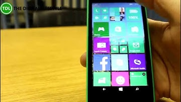 Window 10 for phones on a Lumia 630