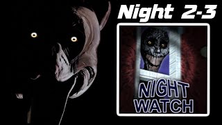 It WATCHES you SLEEP - ROBLOX Night Watch (Night 2 - 3)