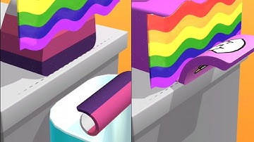 Very satisfying and relaxing ASMR slicing game | part 161