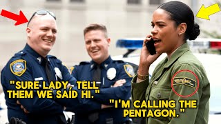Cops Wrongfully Handcuff Black Female General, Her Call to Pentagon Destroyed Their Careers