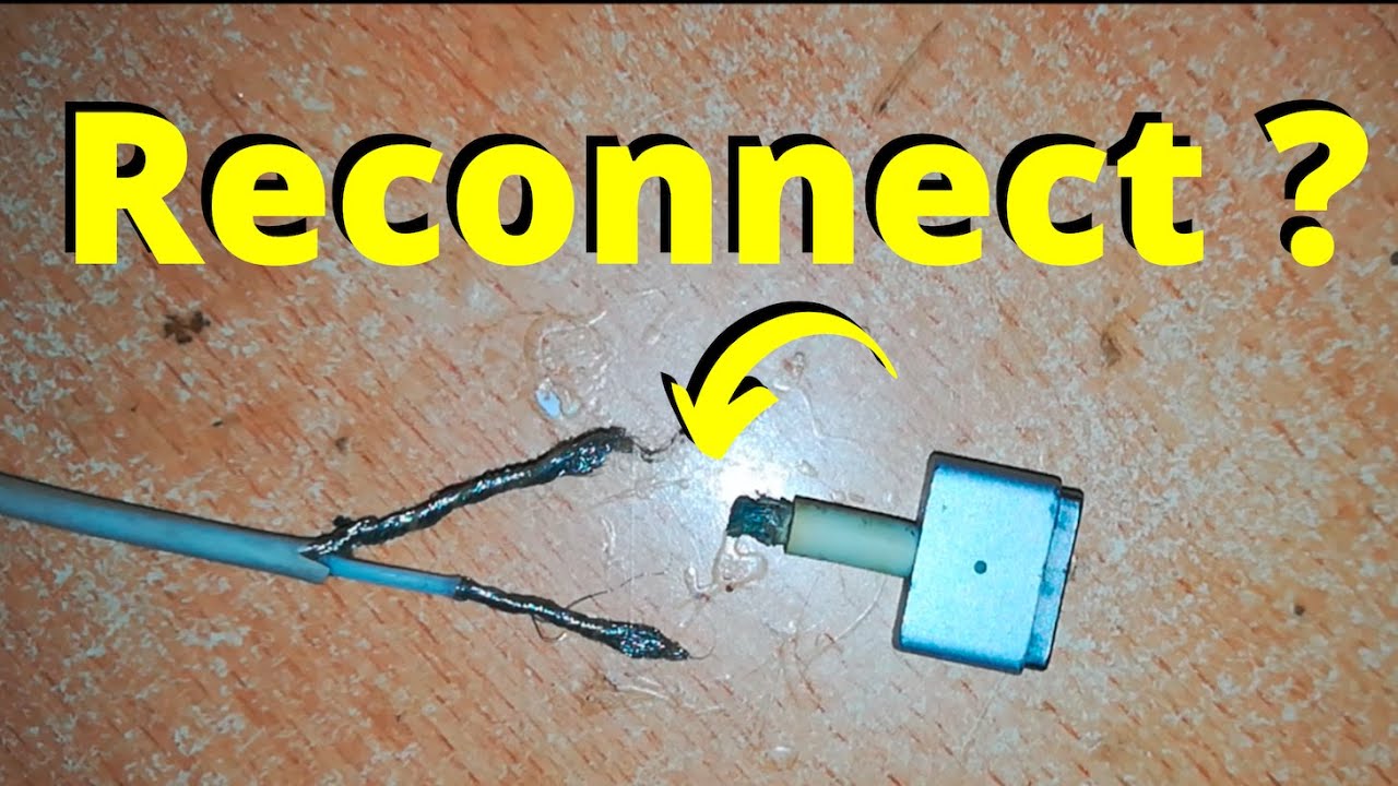 Apple Magsafe 2 Re-attach cable YouTube