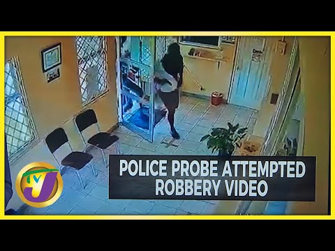 Police Probe Attempted Bank Robbery Video | TVJ News