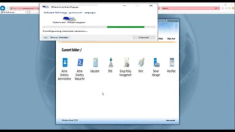 How To Manage Domain Controller Using Internet Explorer Remote App Windows 10