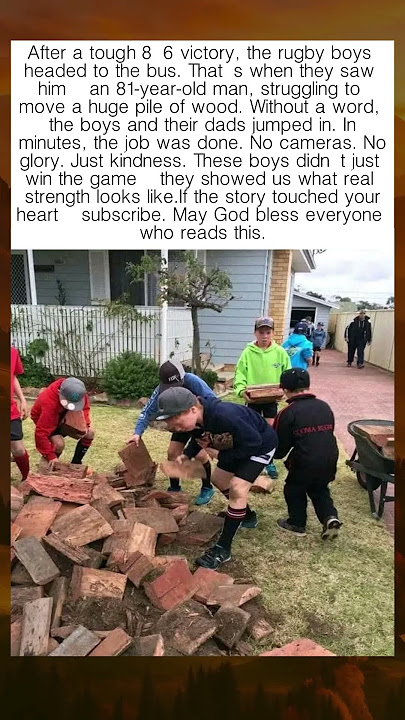 ❤️🫂 THEY WON THE GAME — THEN WON OUR HEARTS - YouTube