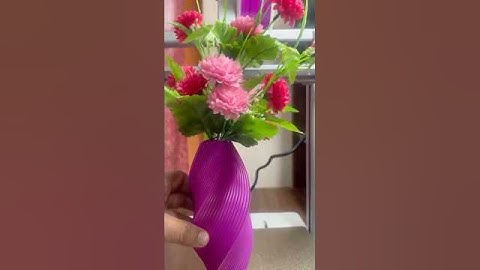 Satisfying 3D Print: Beautiful Vase in  the Making! #VasePrinting#Shorts #Timelapse #3dprinting