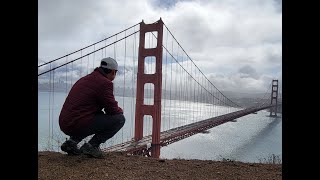 Road Trip to San Francisco - Golden Gate Bridge ( view from all angles )