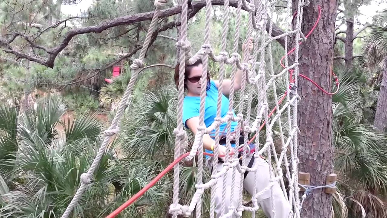 treetop trek inside brevard zoo melbourne