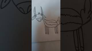 Draw a Goat ? from 11/youtubeshorts viral