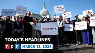 House Votes Today On Bill That Could Ban TikTok In The U.S. | NPR News Now